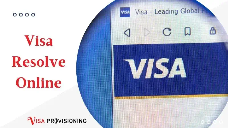 Visa Resolve Online